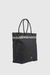 Borsa mare in paglia sfrangiata | Verde Fashion