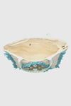 Borsa mare in cotone dettaglio centrale | Verde Fashion