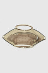 Borsa in ecopelle manico oblò | Verde Fashion