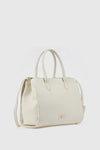 Borsa tote in ecopelle tre scomparti | Verde Fashion