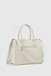 Borsa tote in ecopelle tre scomparti | Verde Fashion