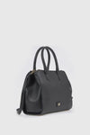 Borsa tote in ecopelle tre scomparti | Verde Fashion