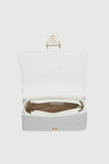 Borsa a tracolla in ecopelle con patta | Verde Fashion