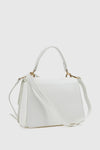 Borsa a tracolla in ecopelle con patta | Verde Fashion