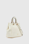 Borsa tote in ecopelle manico rigido | Verde Fashion