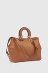 Borsa tote in ecopelle manico rigido | Verde Fashion