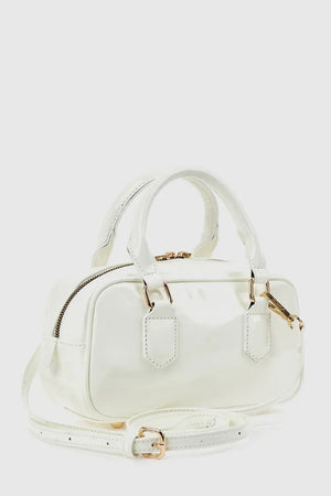 Borsa baguette a tracolla in ecopelle | Verde Fashion