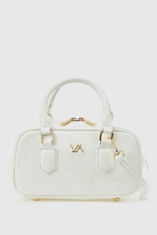 Borsa baguette a tracolla in ecopelle | Verde Fashion