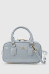 Borsa baguette a tracolla in ecopelle | Verde Fashion