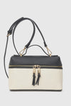 Borsa a tracolla in ecopelle con zip | Verde Fashion