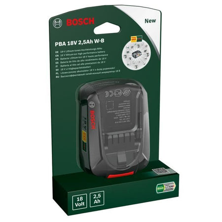 Litio 18V 2.5 Ah batteria