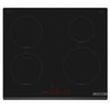 Piano cottura a induzione da 60 cm - BOSCH Serie 6 - 4 fuochi - Nero - H5,1 x L59,2 x P52,2 cm - PIE631HB1E