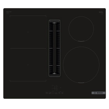 Piano cottura a induzione - BOSCH - 4 fuochi - 52,2 x 59,2 x 22,9 cm - PVS611B16E - Nero