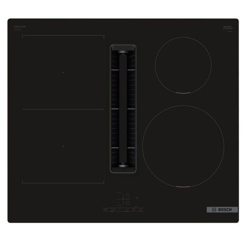 Piano cottura a induzione - BOSCH - 4 fuochi - 52,2 x 59,2 x 22,9 cm - PVS611B16E - Nero