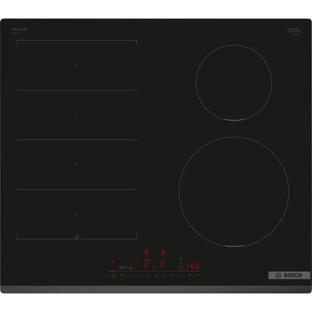 Piano cottura a induzione BOSCH - 4 fuochi - L59 x P52 cm - PIX631HC1E