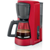 Caffettiera con filtro - BOSCH - TKA2M114 MyMoment - Rossa - Capacità 1,25 L - caraffa in vetro - sistema antigoccia