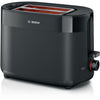 Tostapane - BOSCH - TAT2M123 MyMoment - Nero - 2 fette - centratura automatica del pane - funzioni di scongelamento e riscaldamento