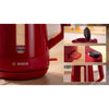Bollitore - BOSCH - TWK1M124 MyMoment - Rosso - capacità 1,7 L - base ruotabile a 360 - avvolgicavo - 3 dispositivi di sicurezza automatici