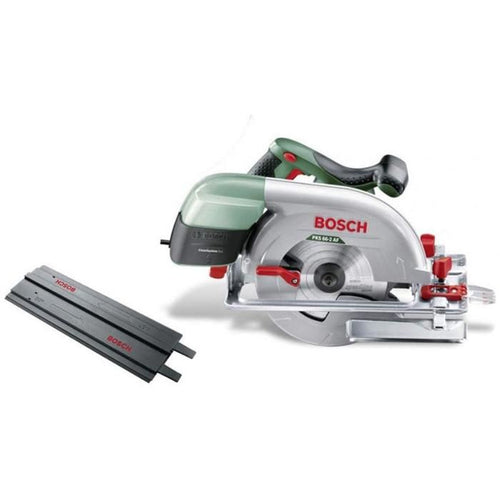 Sega circolare Bosch PKS 66-2AF 1600W 66 mm, taglio preciso, scocca CleanSystem per l'aspirazione della polvere, impugnatura ergonomica.