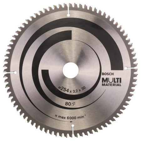 Lama per sega circolare BOSCH PROFESSIONAL in metallo duro 216 x 30 x 2,5 mm (60 denti) - Multimateriale