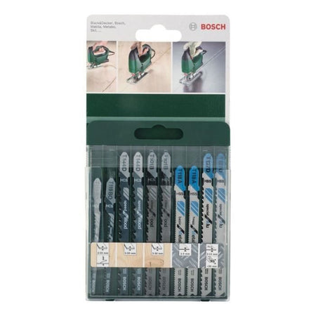 Accessori BOSCH - set 10 lame per seghetti alternativi -