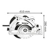 Sega circolare Bosch Professional GKS 85G - 060157A900