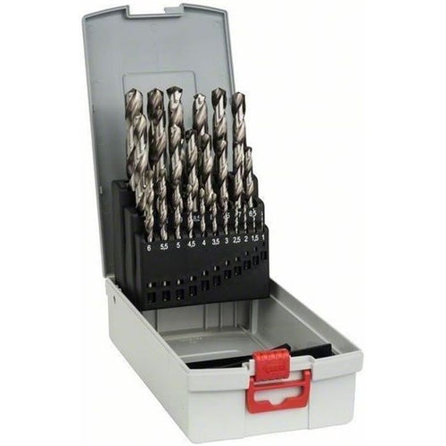 Assortimento ProBox di punte da trapano rettificate HSS-G, 1-13 mm, 135 , 25 - BOSCH