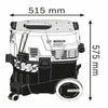 Aspirapolvere per solidi e liquidi 1380W GAS 35 M AFC in scatola di cartone - BOSCH - 06019C31W0