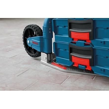 Mobility Bosch Professional Carrello manuale da trasporto pieghevole per L-Boxx, portata a pavimento 125 kg - 1600A001SA