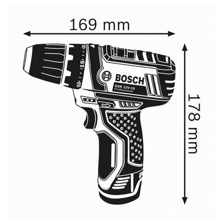 Bosch GSR 10.8-2-LI + L-Boxx (versione solo utensile)