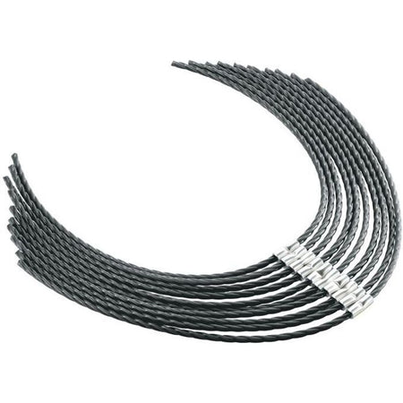 BOSCH 10 pezzi di filo decespugliatore AFS 23-37 -  3,5 mm