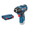 BOSCH PROFESSIONAL Avvitatore a impulsi a batteria 12V GDR 12V-110 solo Click & Go, L-BOXX