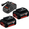 Bosch Professional - Batteria set di avviamento 2x5.0ah