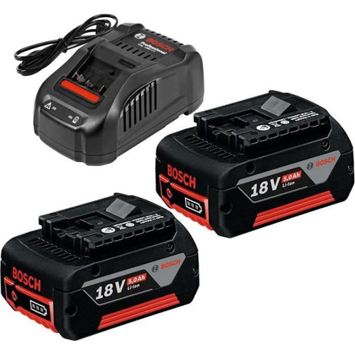 Bosch Professional - Batteria set di avviamento 2x5.0ah