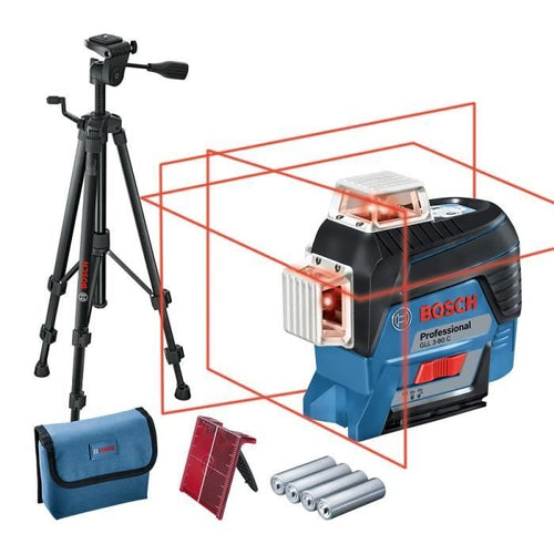 LASER LINE GLL 3-80 C + BT 150 TRIPORD (versione della batteria) Bosch