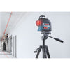 Laser Cross GLL 3-80 linee rosse (versione della batteria) nella scatola standard - Bosch - 0601063S00