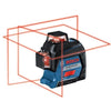Laser Cross GLL 3-80 linee rosse (versione della batteria) nella scatola standard - Bosch - 0601063S00