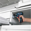 Trapano avvitatore a percussione Bosch Professional GSB 12V-15 + 1 batteria da 2,0 Ah + 1 batteria da 4,0 Ah - 06019B690G