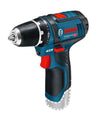 Avvitatore a batteria BOSCH PROFESSIONAL 12V GSR 12V-15, 2 x 2.0Ah + caricatore 1230, in una borsa