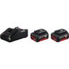 Batteria e caricabatteria BOSCH PROFESSIONAL 2 batterie 4,0Ah + caricabatteria GAL 18V-40