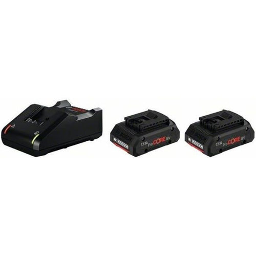PROPROFERIO PROPROORE BOSCH BOSCH BOSCH 18V 2x 4.0Ah + Caricatore GAL 18-40 C