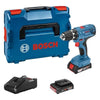 Trapano Avvitatore BOSCH PROFESSIONAL GSR 18V-21 + 2 batterie 2,0Ah + GAL 18V-40 L-BOXX