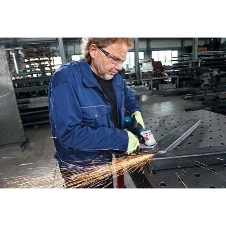 Smerigliatrice angolare BOSCH PROFESSIONAL GWS 18V-10 + 2 batterie 5.0Ah + un caricabatterie GAL 1880 + L-BOXX