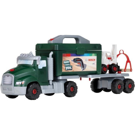 Giocattolo fai da te - KLEIN - Camion Bosch fai da te da montare/smontare - Set di costruzione di oltre 80 pezzi.