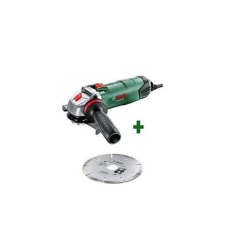 Smerigliatrice manuale Bosch - PWS 850-125 + AVH + Disco diamantato