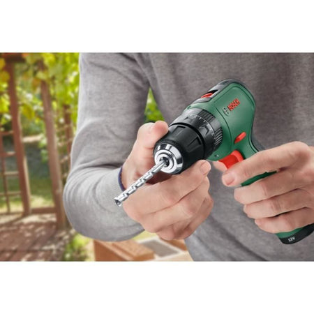 Trapano a percussione a batteria BOSCH - EasyImpact 1200 2 Batterie 1,5 Ah