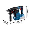 Bosch Professional Bosch Pickler martelleri + 2 Batterie da 5 AH + L-Boxx Caricatore