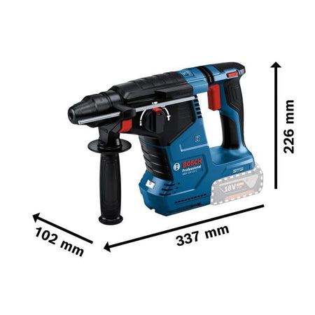 Bosch Professional Bosch Pickler martelleri + 2 Batterie da 5 AH + L-Boxx Caricatore