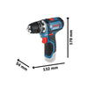 Drill del cacciavite GSR 12V-15