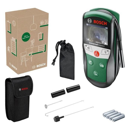 Telecamera di ispezione UniversalInspect di Bosch (endoscopio con un diametro di 8 mm per immagini a colori di alta qualità con